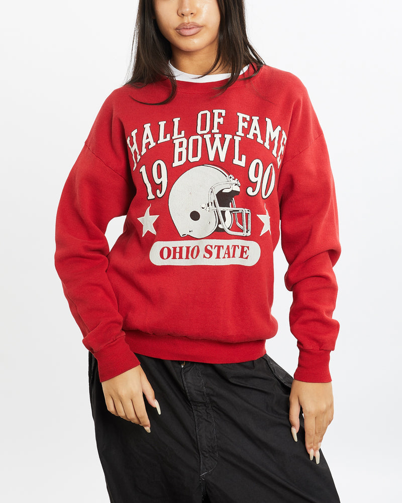 Vintage 90s NCAA Ohio State Buckeyes Sweatshirt <br>S