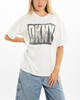 Vintage 90s DKNY Tee <br>M , The Real Deal , newtown, sydney, australia, thrift store, opshop, preloved, secondhand, sustainable, retro, antique, 70s, 80s, 90s, 2000s, 00s, fashion, clothing, streetwear, trendy, garment, style, boutique, store, shop, archive, sale, cheap, best, top