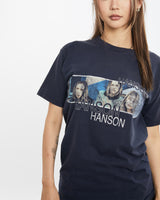 Vintage 1998 Hanson Music Tee <br>S , The Real Deal , newtown, sydney, australia, thrift store, opshop, preloved, secondhand, sustainable, retro, antique, 70s, 80s, 90s, 2000s, 00s, fashion, clothing, streetwear, trendy, garment, style, boutique, store, shop, archive, sale, cheap, best, top