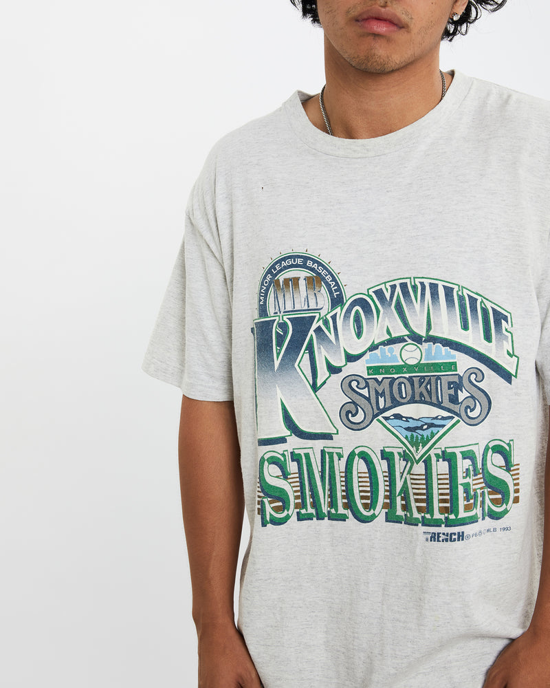 Vintage 1993 MLB Knoxville Smokies Tee <br>L