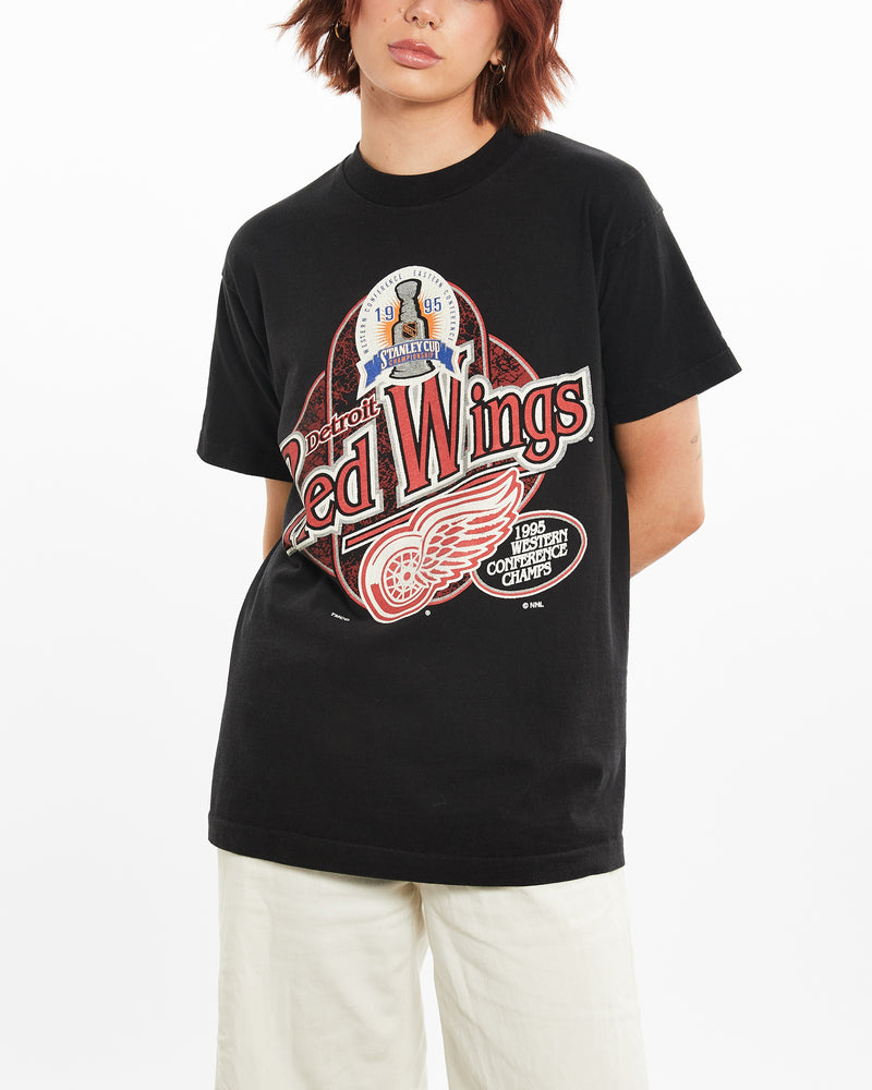 1995 NHL Detroit Red Wings Tee <br>M