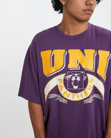 Vintage 90s NCAA University Of Northern Iowa Panthers Tee <br>L , The Real Deal , newtown, sydney, australia, thrift store, opshop, preloved, secondhand, sustainable, retro, antique, 70s, 80s, 90s, 2000s, 00s, fashion, clothing, streetwear, trendy, garment, style, boutique, store, shop, archive, sale, cheap, best, top