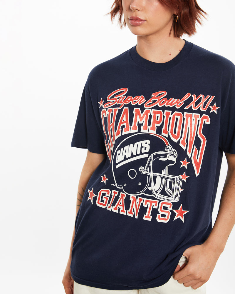 Vintage 1986 NFL New York Giants Super Bowl Tee <br>M