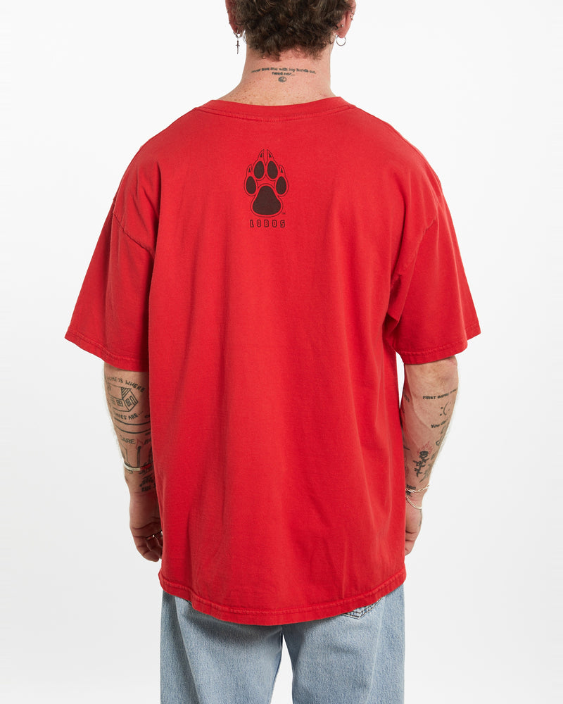 Vintage New Mexico Lobos Football Tee <br>L