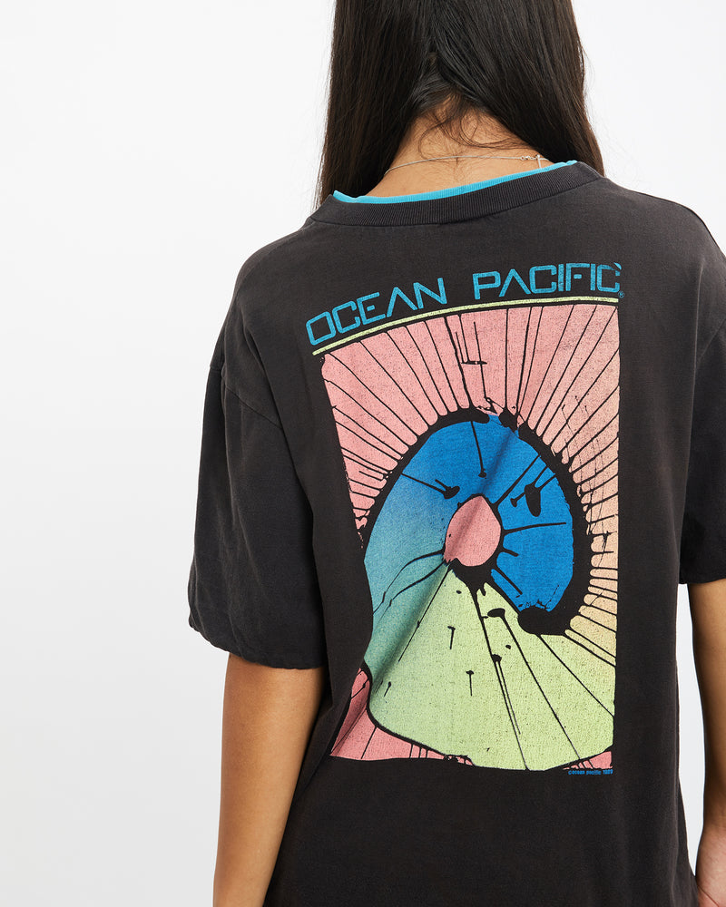 Vintage 1989 Ocean Pacific Surf Tee <br>S