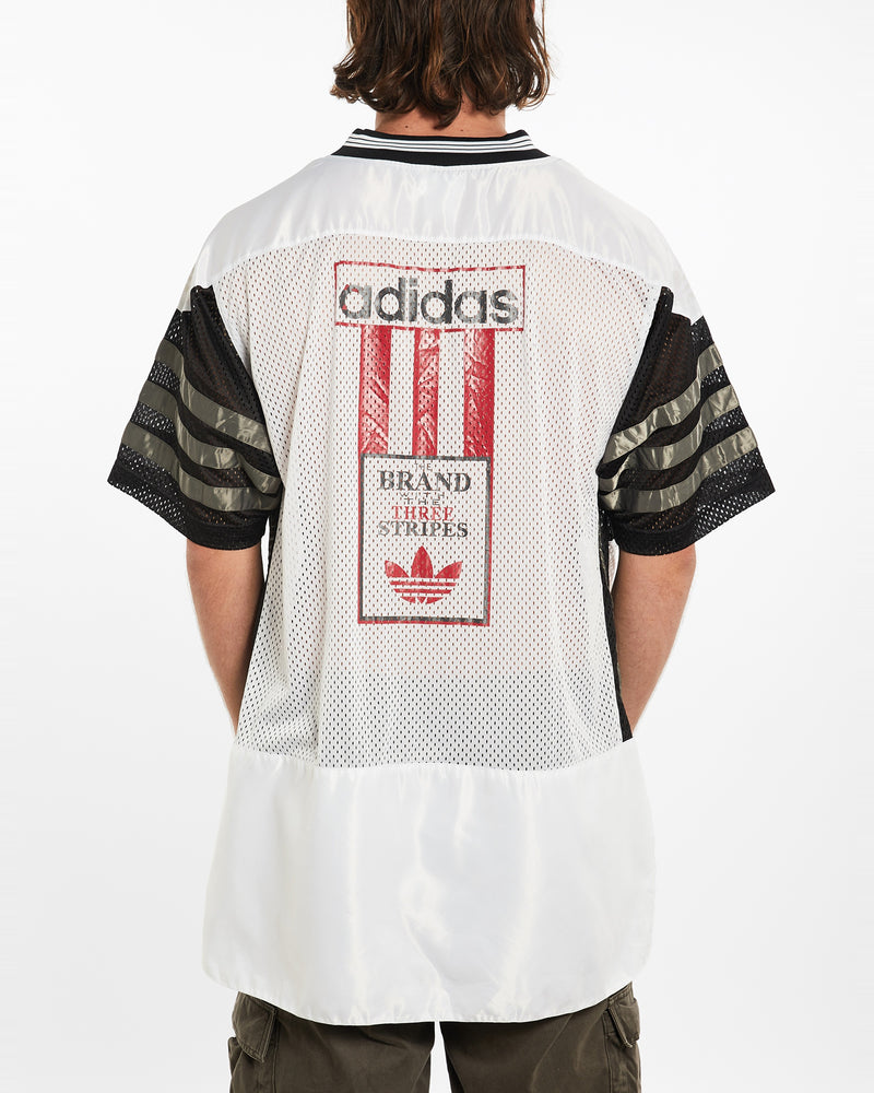 Vintage Adidas Jersey <br>XXL , The Real Deal , newtown, sydney, australia, thrift store, opshop, preloved, secondhand, sustainable, retro, antique, 70s, 80s, 90s, 2000s, 00s, fashion, clothing, streetwear, trendy, garment, style, boutique, store, shop, archive, sale, cheap, best, top