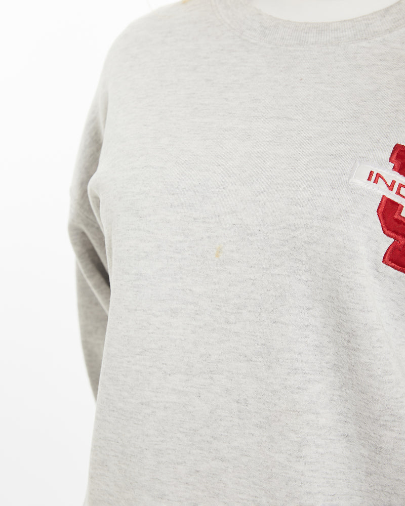 Vintage 90s University of Indiana Sweatshirt <br>M , The Real Deal , newtown, sydney, australia, thrift store, opshop, preloved, secondhand, sustainable, retro, antique, 70s, 80s, 90s, 2000s, 00s, fashion, clothing, streetwear, trendy, garment, style, boutique, store, shop, archive, sale, cheap, best, top