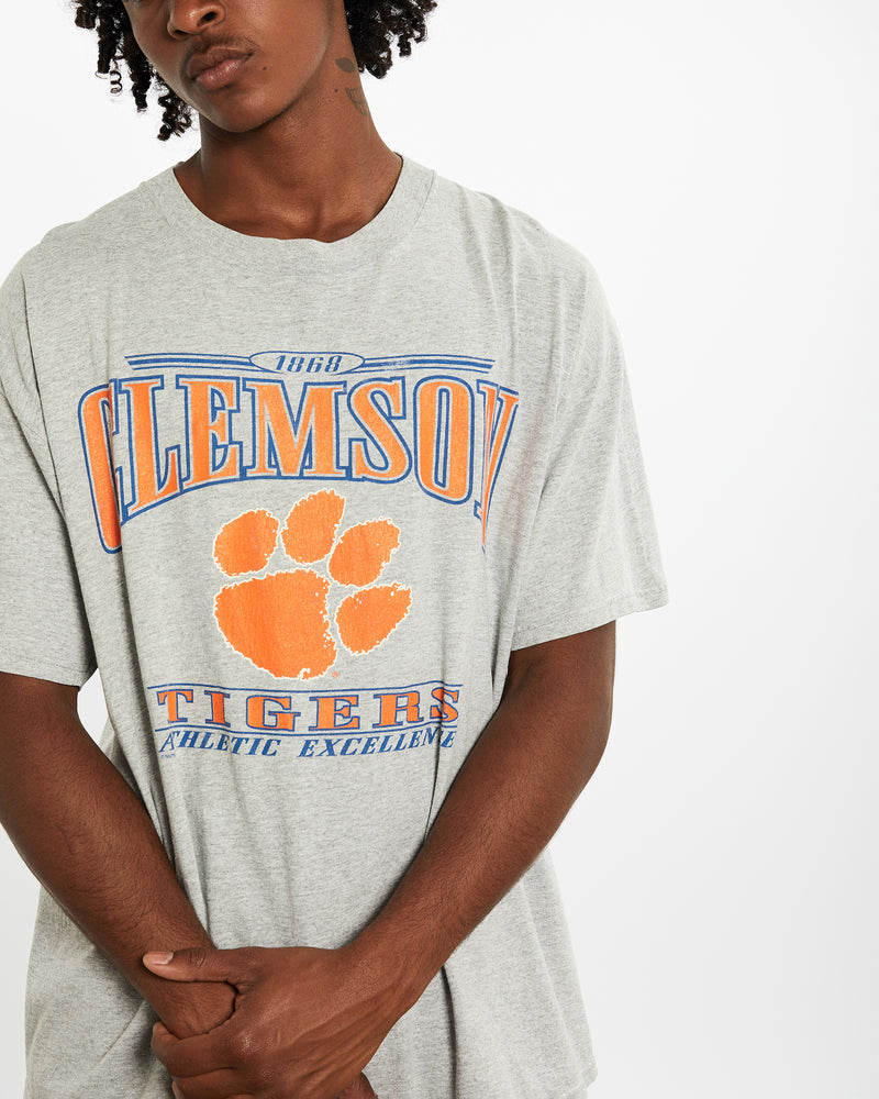 Vintage 90s NCAA Clemson Tigers Tee <br>L , The Real Deal , newtown, sydney, australia, thrift store, opshop, preloved, secondhand, sustainable, retro, antique, 70s, 80s, 90s, 2000s, 00s, fashion, clothing, streetwear, trendy, garment, style, boutique, store, shop, archive, sale, cheap, best, top