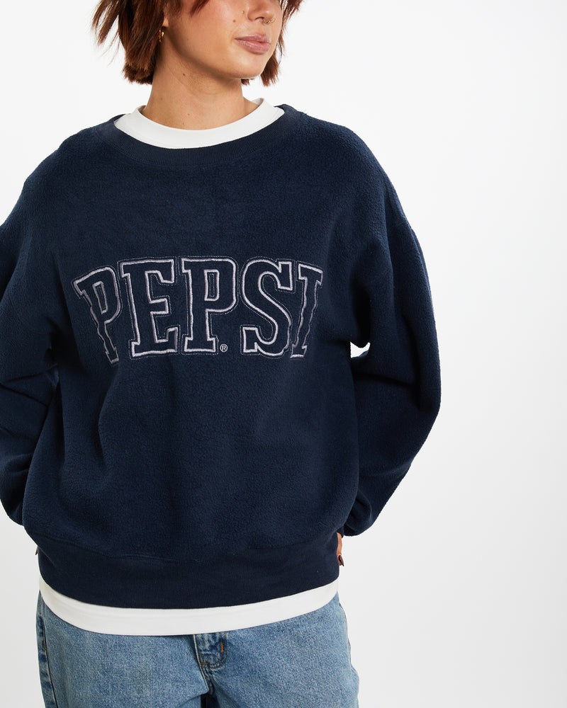 Vintage Pepsi Sweatshirt <br>M , The Real Deal , newtown, sydney, australia, thrift store, opshop, preloved, secondhand, sustainable, retro, antique, 70s, 80s, 90s, 2000s, 00s, fashion, clothing, streetwear, trendy, garment, style, boutique, store, shop, archive, sale, cheap, best, top