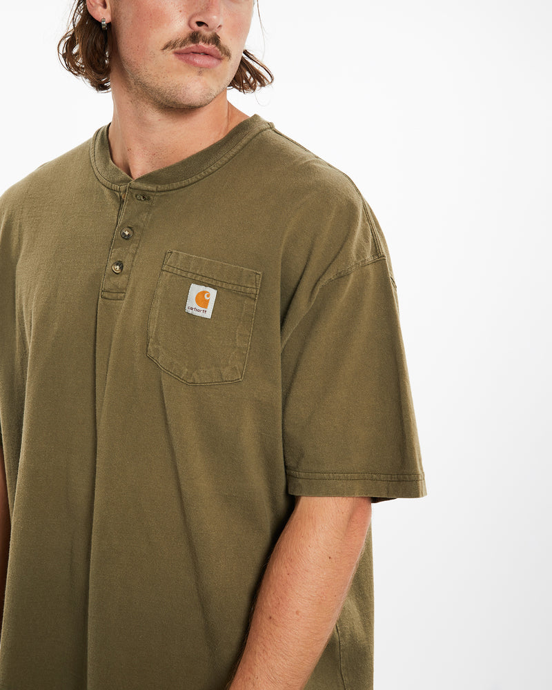 Vintage Carhartt Pocket Henley Tee <br>XXL