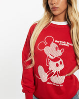 Vintage 80s Disney Mickey Mouse Daytona Beach Florida Sweatshirt <br>XS , The Real Deal , newtown, sydney, australia, thrift store, opshop, preloved, secondhand, sustainable, retro, antique, 70s, 80s, 90s, 2000s, 00s, fashion, clothing, streetwear, trendy, garment, style, boutique, store, shop, archive, sale, cheap, best, top