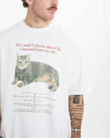 Vintage 1992 Cat Tee <br>XL