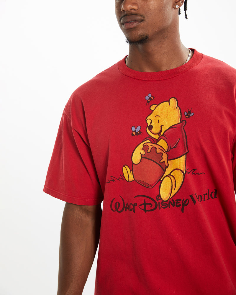 Vintage 90s Disney Winnie The Pooh Tee <br>XL , The Real Deal , newtown, sydney, australia, thrift store, opshop, preloved, secondhand, sustainable, retro, antique, 70s, 80s, 90s, 2000s, 00s, fashion, clothing, streetwear, trendy, garment, style, boutique, store, shop, archive, sale, cheap, best, top