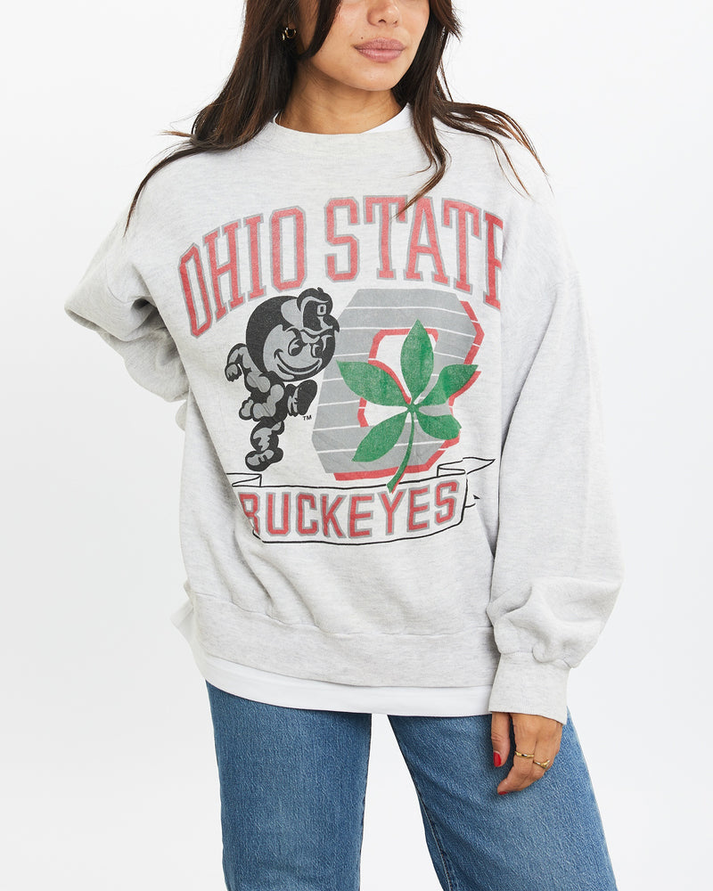 Vintage 90s NCAA Ohio State Buckeyes Sweatshirt <br>XXS