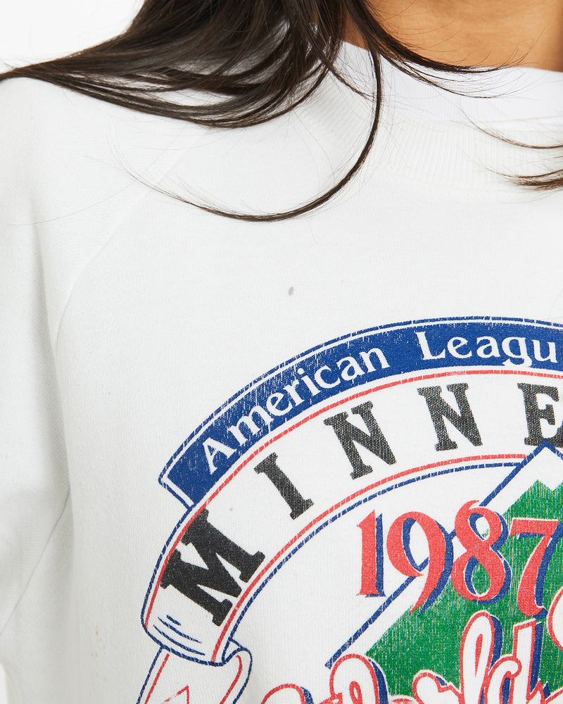 Vintage 1987 MLB Minnesota Twins Sweatshirt <br>S