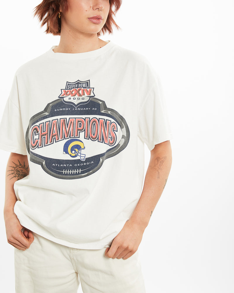 Vintage NFL St. Louis Rams Super Bowl Tee <br>M