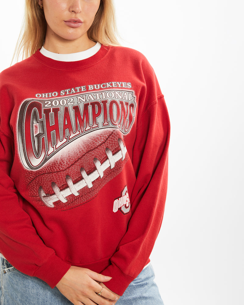 Vintage NCAA Ohio State Buckeyes Sweatshirt <br>M , The Real Deal , newtown, sydney, australia, thrift store, opshop, preloved, secondhand, sustainable, retro, antique, 70s, 80s, 90s, 2000s, 00s, fashion, clothing, streetwear, trendy, garment, style, boutique, store, shop, archive, sale, cheap, best, top