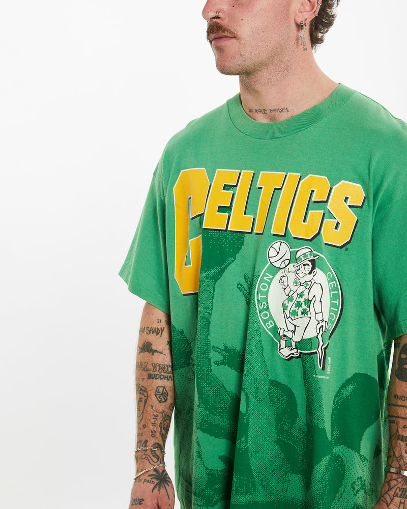 Vintage 1993 NBA Boston Celtics Tee <br>L , The Real Deal , newtown, sydney, australia, thrift store, opshop, preloved, secondhand, sustainable, retro, antique, 70s, 80s, 90s, 2000s, 00s, fashion, clothing, streetwear, trendy, garment, style, boutique, store, shop, archive, sale, cheap, best, top