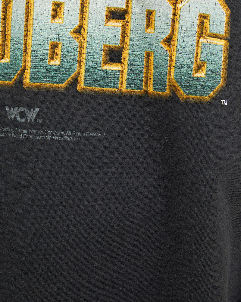 Vintage 1998 WCW Goldberg Wrestling Tee <br>L , The Real Deal , newtown, sydney, australia, thrift store, opshop, preloved, secondhand, sustainable, retro, antique, 70s, 80s, 90s, 2000s, 00s, fashion, clothing, streetwear, trendy, garment, style, boutique, store, shop, archive, sale, cheap, best, top