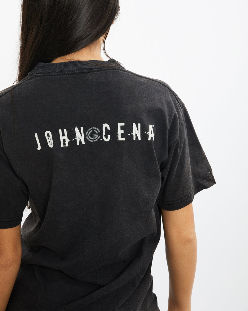 Vintage WWE John Cena Wrestling Tee <br>S , The Real Deal , newtown, sydney, australia, thrift store, opshop, preloved, secondhand, sustainable, retro, antique, 70s, 80s, 90s, 2000s, 00s, fashion, clothing, streetwear, trendy, garment, style, boutique, store, shop, archive, sale, cheap, best, top