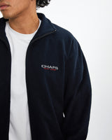 Vintage 90s Chaps Ralph Lauren Full Zip Fleece Sweatshirt <br>L