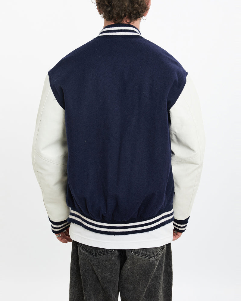 Vintage Seamen Football Varsity Jacket <br>L