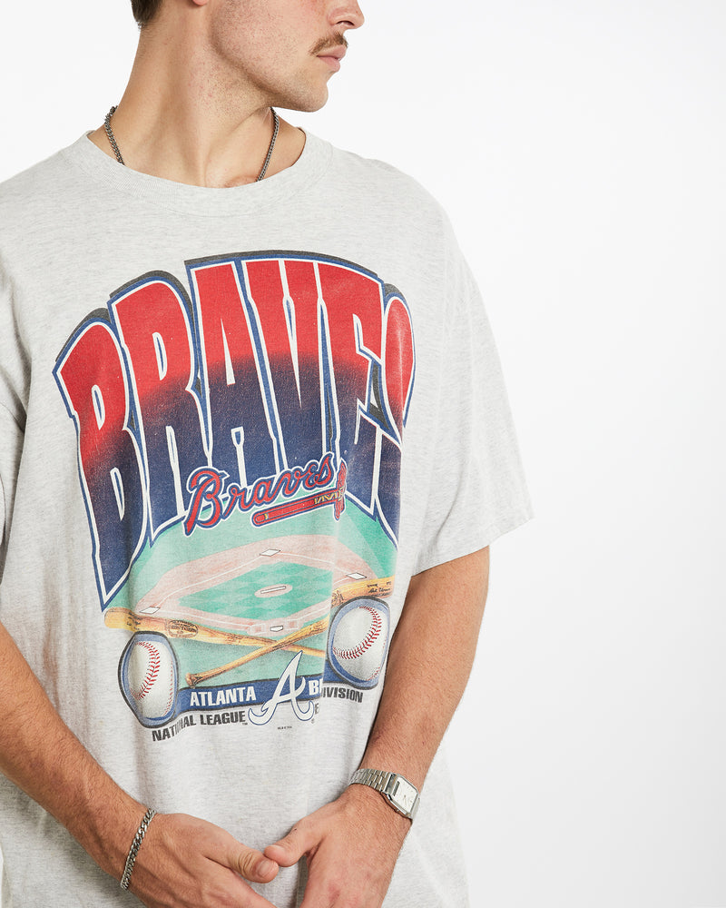 Vintage 1994 MLB Atlanta Braves Tee <br>XL , The Real Deal , newtown, sydney, australia, thrift store, opshop, preloved, secondhand, sustainable, retro, antique, 70s, 80s, 90s, 2000s, 00s, fashion, clothing, streetwear, trendy, garment, style, boutique, store, shop, archive, sale, cheap, best, top