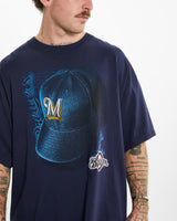 Vintage MLB Milwaukee Brewers Tee <br>L