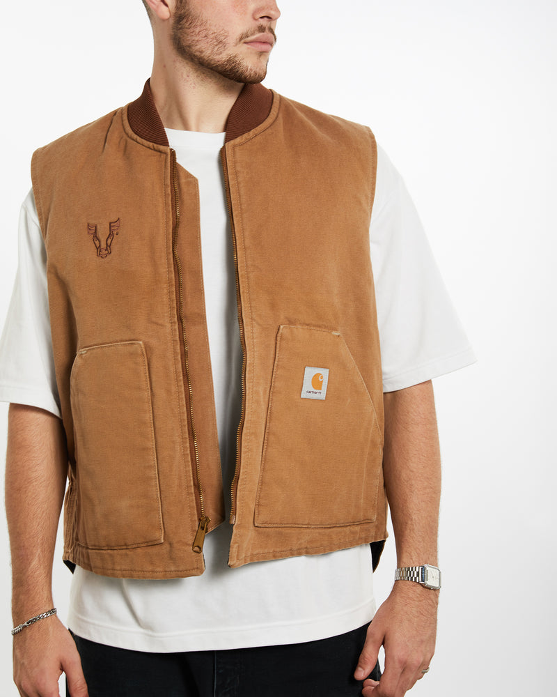 Vintage Carhartt Vest <br>XL , The Real Deal , newtown, sydney, australia, thrift store, opshop, preloved, secondhand, sustainable, retro, antique, 70s, 80s, 90s, 2000s, 00s, fashion, clothing, streetwear, trendy, garment, style, boutique, store, shop, archive, sale, cheap, best, top