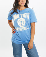 Vintage 70s Oak View Basketball Tee <br>XXS