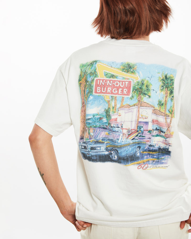 Vintage In-N-Out Burger Tee <br>M , The Real Deal , newtown, sydney, australia, thrift store, opshop, preloved, secondhand, sustainable, retro, antique, 70s, 80s, 90s, 2000s, 00s, fashion, clothing, streetwear, trendy, garment, style, boutique, store, shop, archive, sale, cheap, best, top