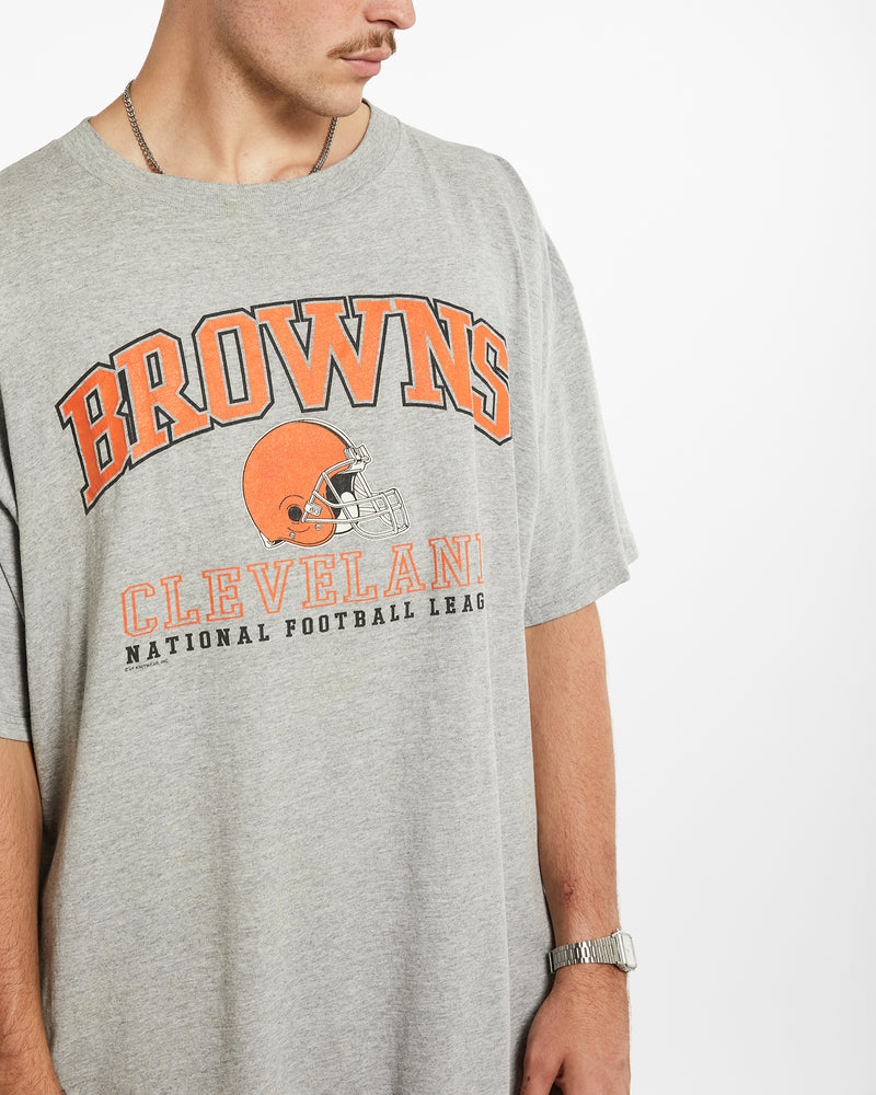 Vintage 1999 NFL Cleveland Browns Tee <br>XL , The Real Deal , newtown, sydney, australia, thrift store, opshop, preloved, secondhand, sustainable, retro, antique, 70s, 80s, 90s, 2000s, 00s, fashion, clothing, streetwear, trendy, garment, style, boutique, store, shop, archive, sale, cheap, best, top