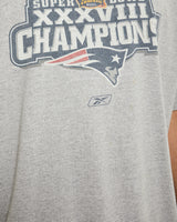 Vintage NFL New England Patriots Super Bowl Tee <br>XL