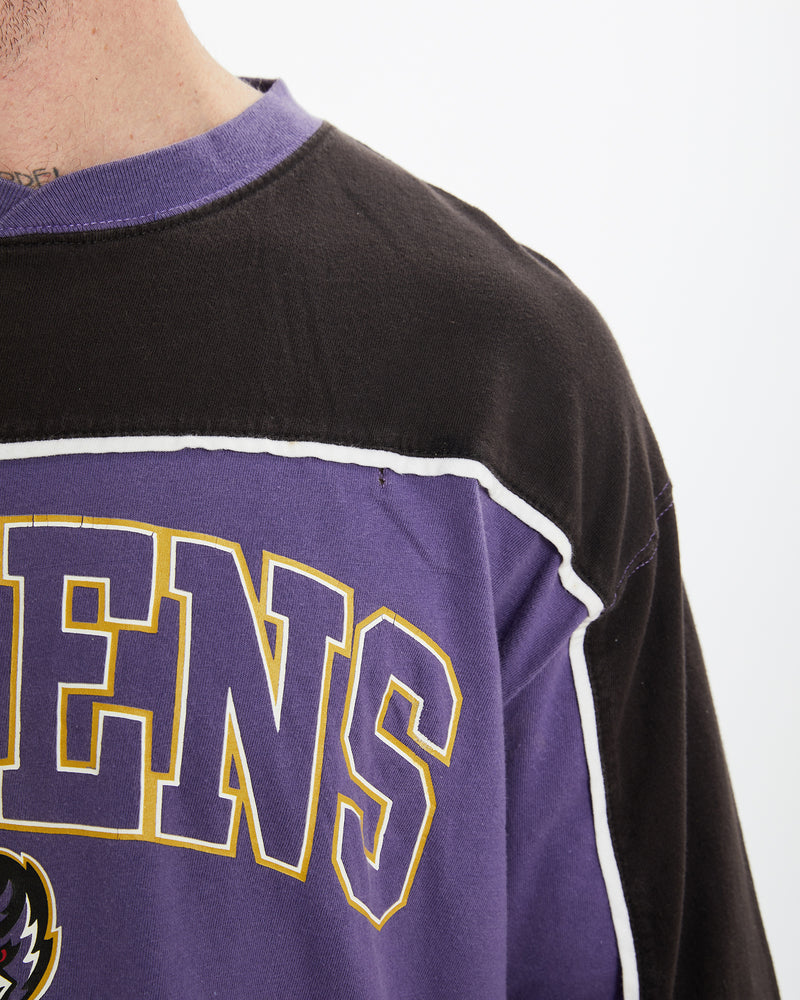 Vintage NFL Baltimore Ravens Jersey <br>L , The Real Deal , newtown, sydney, australia, thrift store, opshop, preloved, secondhand, sustainable, retro, antique, 70s, 80s, 90s, 2000s, 00s, fashion, clothing, streetwear, trendy, garment, style, boutique, store, shop, archive, sale, cheap, best, top