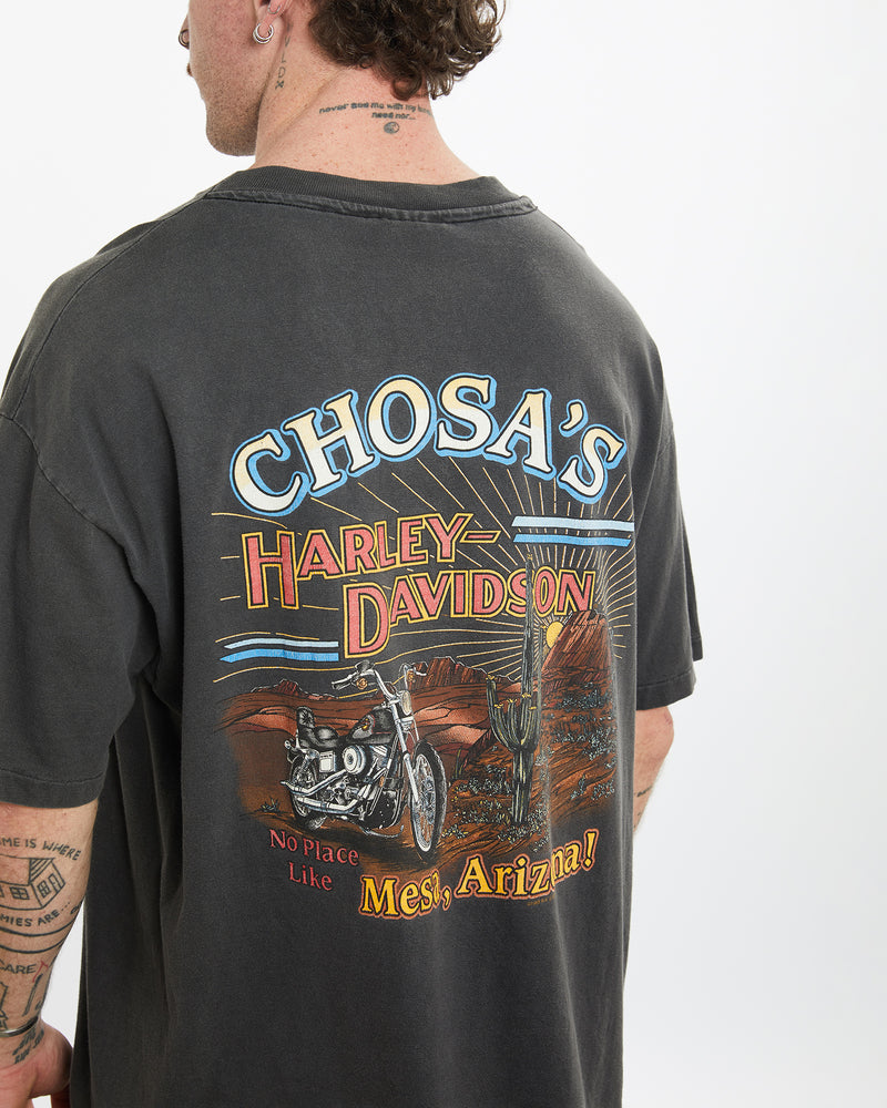 Vintage 1995 Harley Davidson Tee <br>L , The Real Deal , newtown, sydney, australia, thrift store, opshop, preloved, secondhand, sustainable, retro, antique, 70s, 80s, 90s, 2000s, 00s, fashion, clothing, streetwear, trendy, garment, style, boutique, store, shop, archive, sale, cheap, best, top