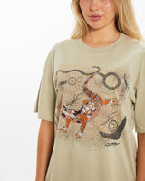 90s Tjapukai Aboriginal Art Tee <br>M