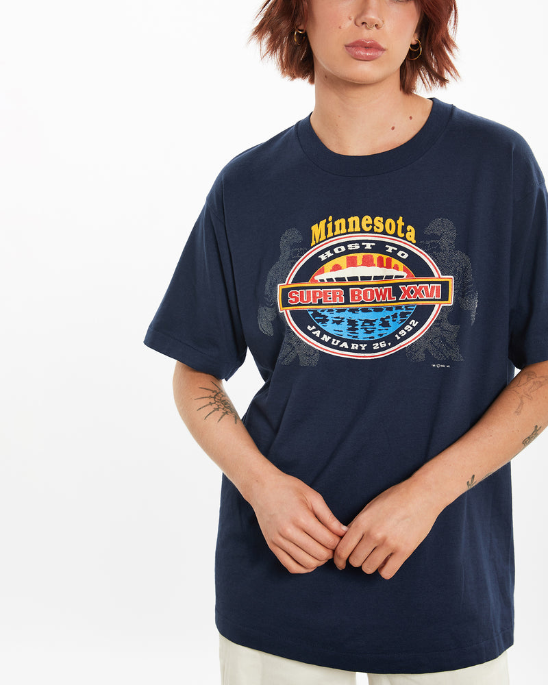 Vintage 1992 Super Bowl Tee <br>L