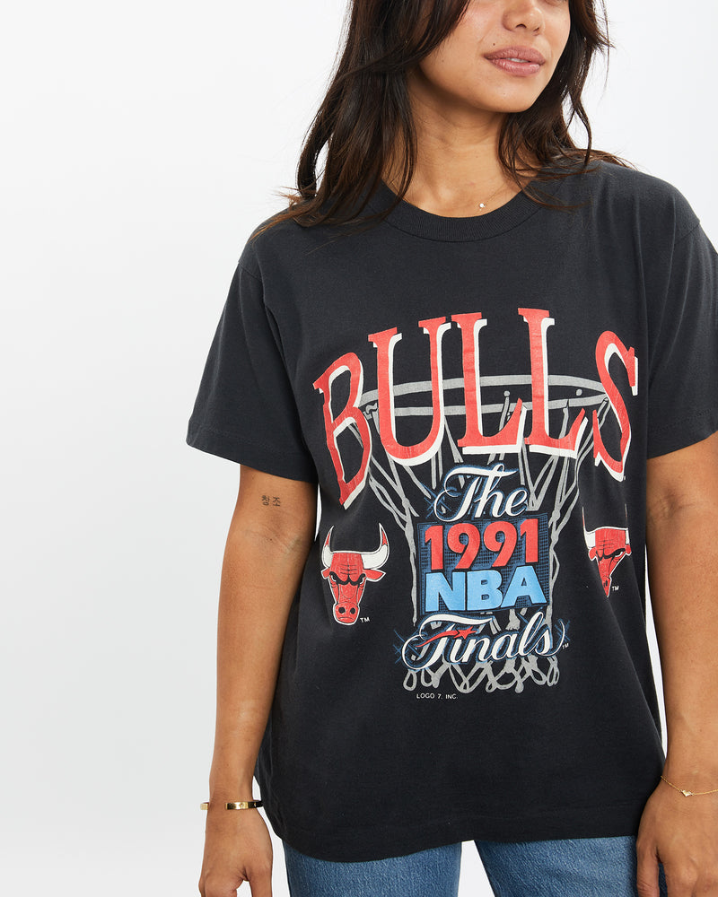 Vintage 1991 NBA Chicago Bulls Tee <br>XXS