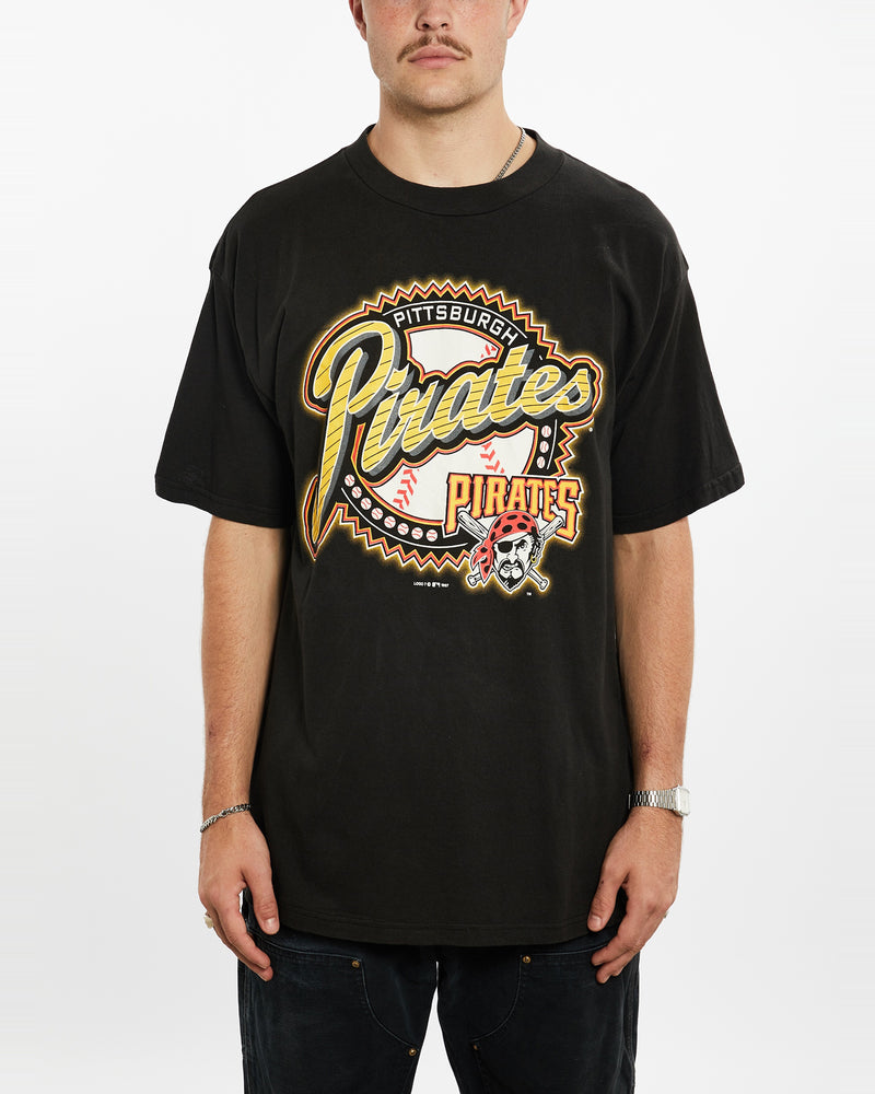 Vintage 1997 MLB Pittsburgh Pirates Tee <br>XL , The Real Deal , newtown, sydney, australia, thrift store, opshop, preloved, secondhand, sustainable, retro, antique, 70s, 80s, 90s, 2000s, 00s, fashion, clothing, streetwear, trendy, garment, style, boutique, store, shop, archive, sale, cheap, best, top