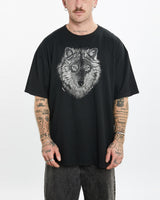 Vintage 90s Wolf Wildlife Tee <br>XL