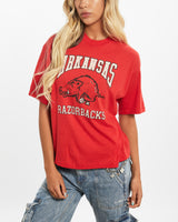 80s NCAA Arkansas Razorbacks Tee <br>XS