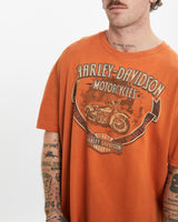 Harley Davidson Tee <br>L , The Real Deal , newtown, sydney, australia, thrift store, opshop, preloved, secondhand, sustainable, retro, antique, 70s, 80s, 90s, 2000s, 00s, fashion, clothing, streetwear, trendy, garment, style, boutique, store, shop, archive, sale, cheap, best, top