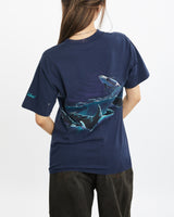 Vintage 90s Long Beach Island Orca Wildlife Tee <br>S