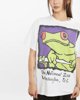 Vintage 90s Washington National Zoo Tee <br>S , The Real Deal , newtown, sydney, australia, thrift store, opshop, preloved, secondhand, sustainable, retro, antique, 70s, 80s, 90s, 2000s, 00s, fashion, clothing, streetwear, trendy, garment, style, boutique, store, shop, archive, sale, cheap, best, top