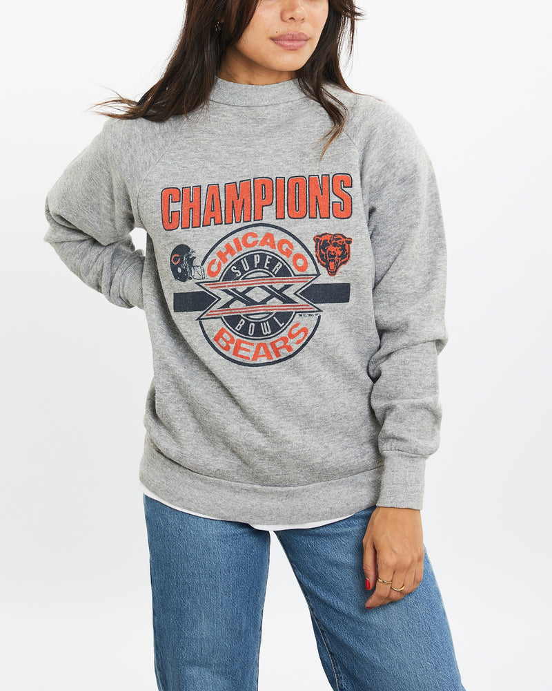 Vintage 1985 NFL Chicago Bears Sweatshirt <br>XXS , The Real Deal , newtown, sydney, australia, thrift store, opshop, preloved, secondhand, sustainable, retro, antique, 70s, 80s, 90s, 2000s, 00s, fashion, clothing, streetwear, trendy, garment, style, boutique, store, shop, archive, sale, cheap, best, top