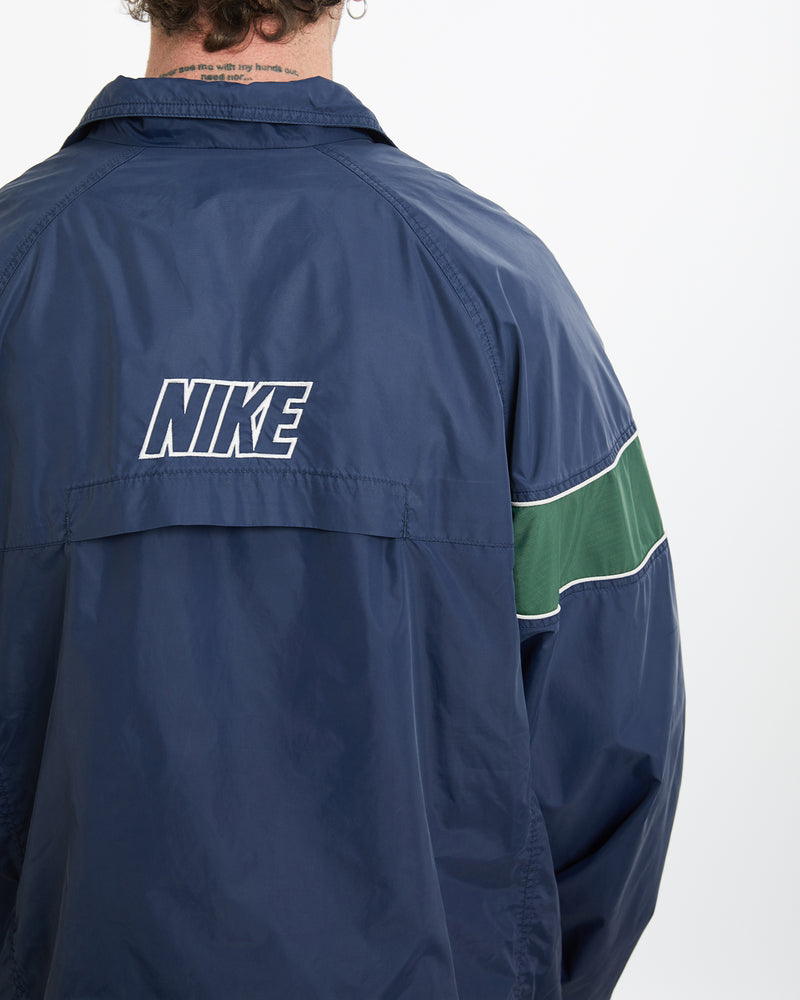 Vintage Nike Windbreaker Jacket <br>L , The Real Deal , newtown, sydney, australia, thrift store, opshop, preloved, secondhand, sustainable, retro, antique, 70s, 80s, 90s, 2000s, 00s, fashion, clothing, streetwear, trendy, garment, style, boutique, store, shop, archive, sale, cheap, best, top