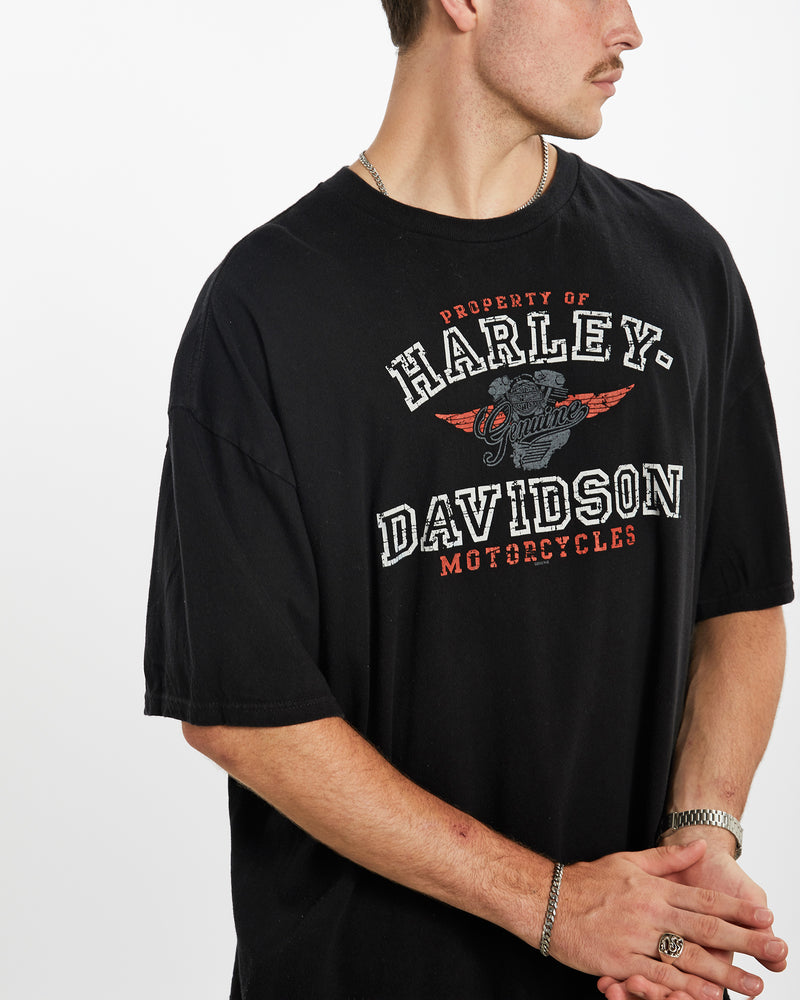 Vintage Harley Davidson Tee <br>XL , The Real Deal , newtown, sydney, australia, thrift store, opshop, preloved, secondhand, sustainable, retro, antique, 70s, 80s, 90s, 2000s, 00s, fashion, clothing, streetwear, trendy, garment, style, boutique, store, shop, archive, sale, cheap, best, top