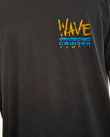 Vintage 90s Wave Cruiser Hawaii Surf Tee <br>XL , The Real Deal , newtown, sydney, australia, thrift store, opshop, preloved, secondhand, sustainable, retro, antique, 70s, 80s, 90s, 2000s, 00s, fashion, clothing, streetwear, trendy, garment, style, boutique, store, shop, archive, sale, cheap, best, top