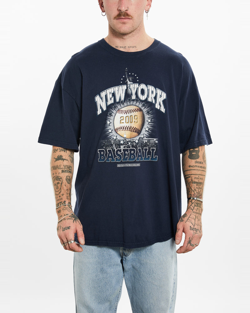 Vintage MLB New York Yankees Tee <br>L , The Real Deal , newtown, sydney, australia, thrift store, opshop, preloved, secondhand, sustainable, retro, antique, 70s, 80s, 90s, 2000s, 00s, fashion, clothing, streetwear, trendy, garment, style, boutique, store, shop, archive, sale, cheap, best, top