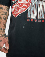 Vintage 1995 NHL Detroit Red Wings Tee <br>L